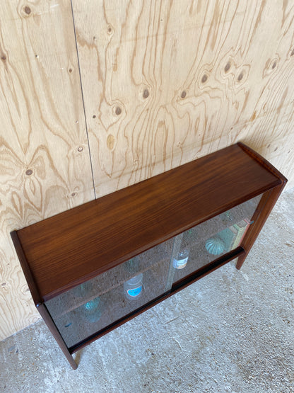 A.Younger Glass Door Drinks Cabinet