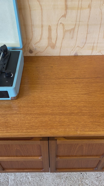 Nathan Squares Sideboard on Wooden Tapered Legs