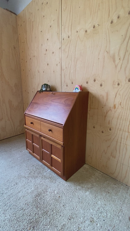 Retro Vintage Mid Century Bureau by British makers Nathan