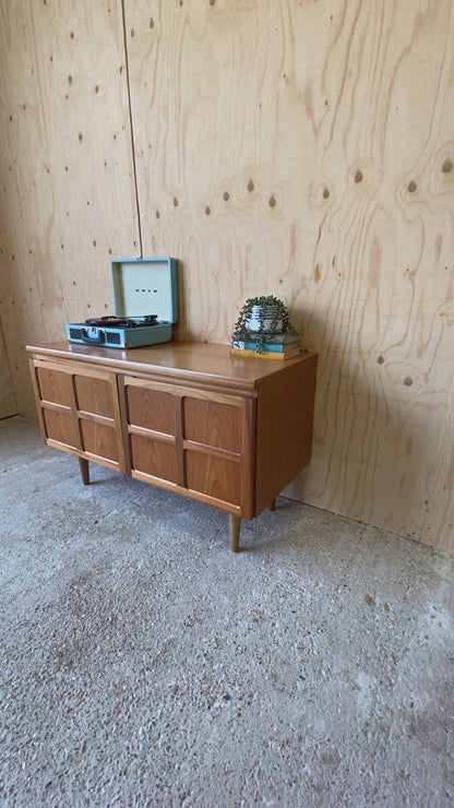 Mid Century Vintage Sideboard by British makers Nathan